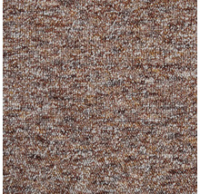 Schlingenteppichboden mit melierter Struktur in Braun und Beige