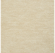 Beigefarbener Teppichboden mit weicher Textur und dichtem Flor.