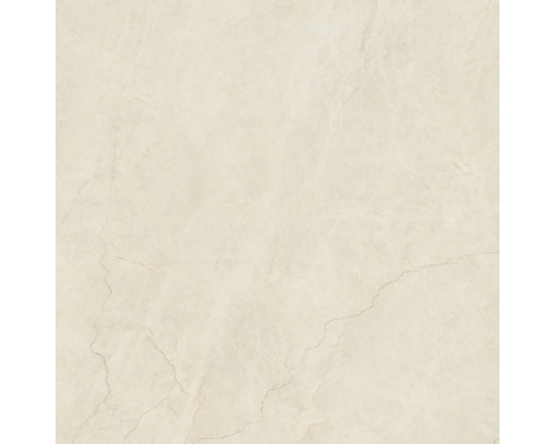 Beige Fliese in Marmoroptik mit dezenter Maserung