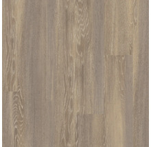 Laminatboden oder Vinylboden in Holzoptik mit Maserung und Längsdielen.