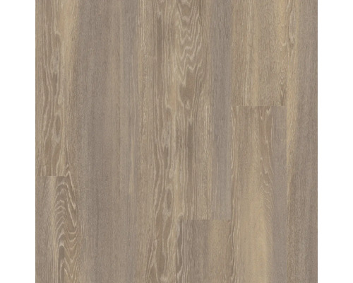 Laminatboden oder Vinylboden in Holzoptik mit Maserung und Längsdielen.