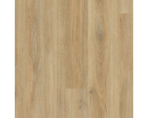 Laminatboden mit Eichenholzoptik und naturgetreuer Holzmaserung.