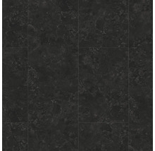 Bodenbelag in dunkler Steinoptik, Schiefer-Design, Fliesenformat.