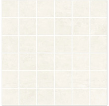 Mosaikfliesen, quadratisch, Steinoptik.