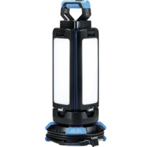 LED-Arbeitsleuchte HEDI mit Tragegriff, integrierter Kabelaufwicklung und mehreren Lichtpanels.