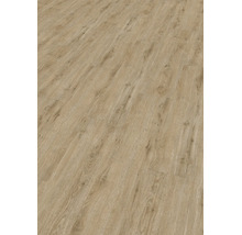 Laminatboden in Eichenoptik mit strukturierter Oberfläche und Holzmaserung als Bodenbelag.