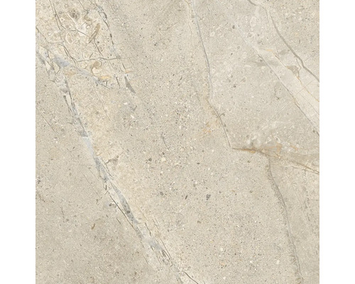 Fliese mit Natursteinoptik und feiner Textur