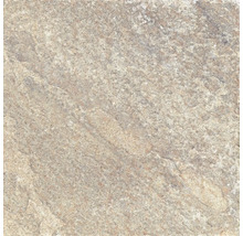 Quadratische Bodenfliese mit natürlicher Steinoptik und strukturierter Oberfläche