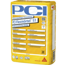 PCI Flexmörtel S1 Fliesenkleber Sack 20 Kilogramm für keramische Beläge