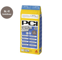 PCI Nanofug Flexfugenmörtel in Dunkelbraun, 4 Kilogramm