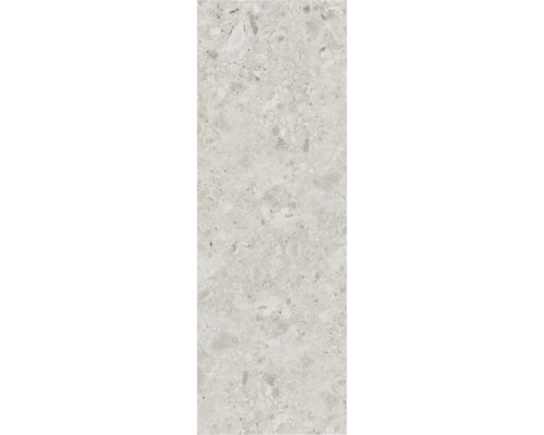 Wand- oder Bodenfliese in Terrazzo-Optik aus Feinsteinzeug mit Steinstruktur
