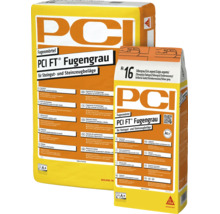 PCI FT Fugengrau Fugenmörtel für Steingut und Steinzeugbeläge in 5 Kilogramm Verpackung