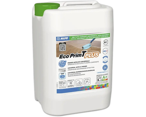 Mapei Eco Prim T Plus Universal Dispersionsgrundierung im Kanister für saugende und nicht saugende Untergründe.