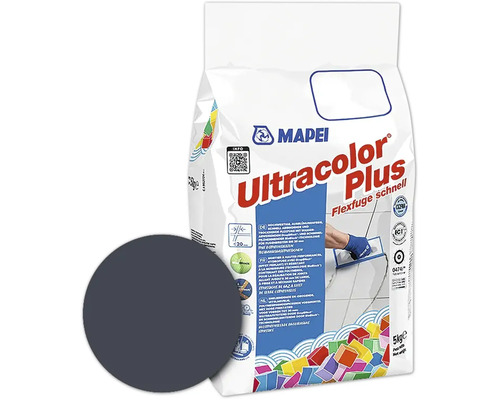 Mapei Ultracolor Plus Schnell Flexfuge, 5 Kilogramm Sack, hochwertiger Fugenmörtel für Wand und Boden, wasserabweisend und schimmelhemmend.