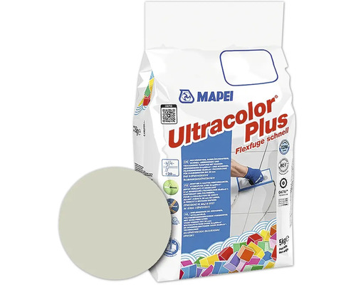 Mapei Ultracolor Plus Flexfuge Schnell 5 Kilogramm Sack in Grau für Fliesen