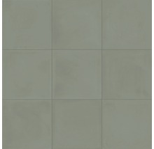 Quadratische Bodenfliesen aus Steinzeug im Fliesenverband