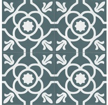 Dekorative Fliesen mit floralem Muster