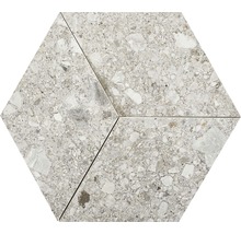 Produktbild: Feinsteinzeugmosaik Marazzi Mystone Ceppo di Gre 3D grey 29x33,5 cm