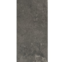 Dunkelgraue Bodenfliese mit Steinoptik