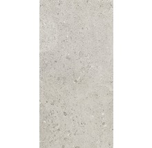 Graue Feinsteinzeugfliese mit Steinmuster