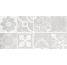 Muster aus acht Zementfliesen