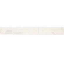 Bordüre Rako Extra weiß-beige 40x4,8cm