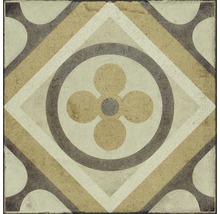 Bodenfliese Ragno Ottocento tappeto 7 ambra 20x20 cm