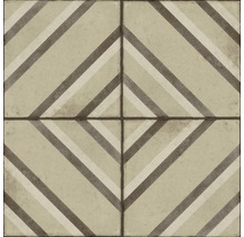 Fliesenmuster mit geometrischen Streifen