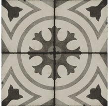 Fliesen mit floralem Muster, quadratisch