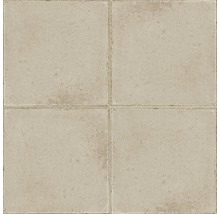 Vier Keramikfliesen mit matter Oberfläche