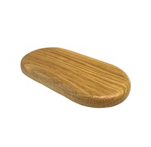 Heizkörperrosette Holz Eichefarbig 130x70 mm