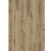 Ansicht von hellem Laminatboden in Holzoptik