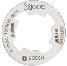 Bosch X-Lock Spannmutter mit einer maximalen Drehzahl von 13300 Umdrehungen pro Minute und einem Durchmesser von 40 Millimetern