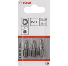 Bosch Schrauberbits PZ 1, 25 mm, 3 Stück