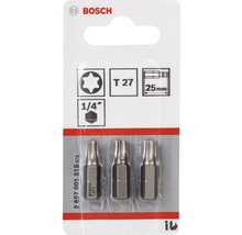 Bosch Torx-Bits T27, 25 mm, 3er-Packung