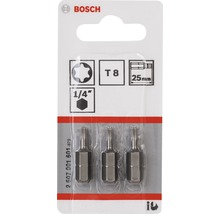 Bosch Torx-Bits T8, 25 mm, 3er-Pack