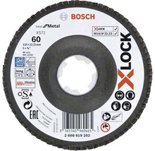 Bosch X571 Fächerscheibe für Metall, 125 Millimeter