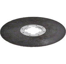 Schleifteller mit Metalleinsatz