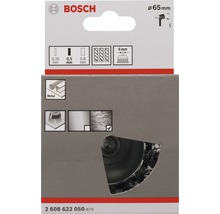 Topfbürste Bosch gezopft 65 mm, 0,5 mm