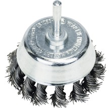 Drahtbürste in Topfform zur Verwendung mit einer Bohrmaschine