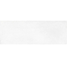 Steingut Wandfliese Momentum White 25x70cm