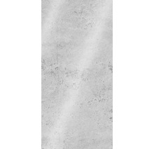 Graue Wandfliese mit Zementoptik