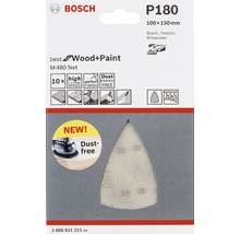 Bosch P180 Schleifgitter für Holz und Farbe, 100 x 150 Millimeter