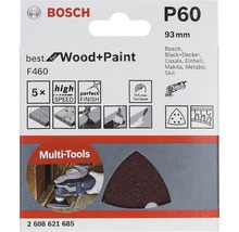 Bosch Schleifblatt Set P60, geeignet für Holz und Farbe