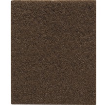 Quadratische Scheuermatte aus Fasermaterial