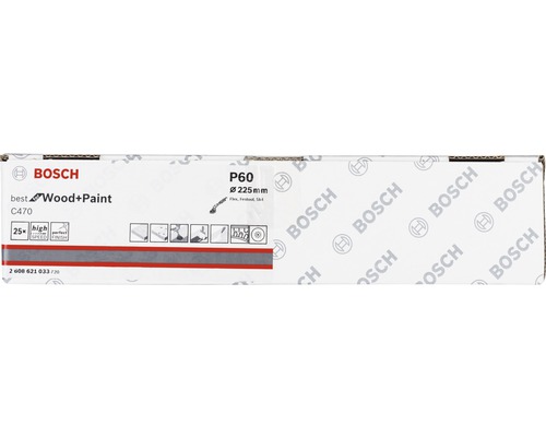 Schleifblatt C470, Ø 225 mm, K60, 25er-Pack,Best for Wood and Paint