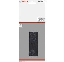 Bosch Schleifgitter Set mit fünf Schleifgittern der Körnung 220, Größe 93 x 230 Millimeter