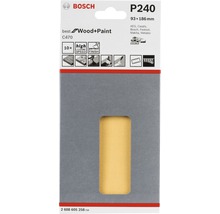 Bosch P240 Schleifpapier für Holz und Farbe, Körnung 240