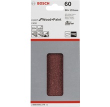 Bosch Expert Schleifhülsen für Holz und Farbe, Körnung 60, 10 Stück