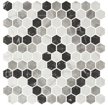 Produktbild: Poolmosaik Hexagon Pattern 4 29x30 cm